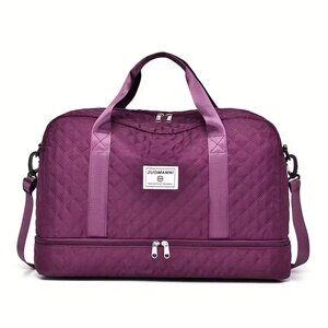 Zuomanni Quilted Duffel Bag NIP